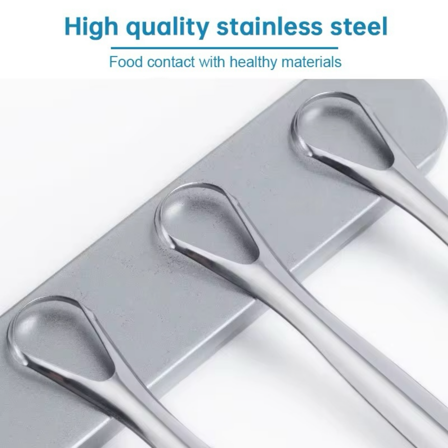 3-Piece Tongue Cleaner Set – Stainless Steel Tongue Scrapers for Fresh Breath & Oral Hygiene