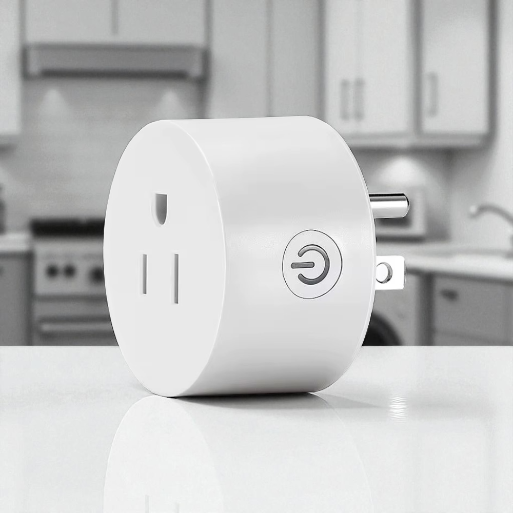 WiFi Smart Socket Plug – Alexa & Google Compatible, Voice Control, Timer, Family Sharing, App Control