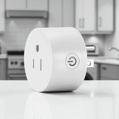 WiFi Smart Socket Plug – Alexa & Google Compatible, Voice Control, Timer, Family Sharing, App Control