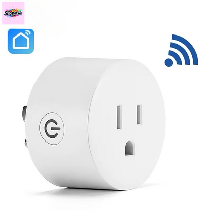 WiFi Smart Socket Plug – Alexa & Google Compatible, Voice Control, Timer, Family Sharing, App Control